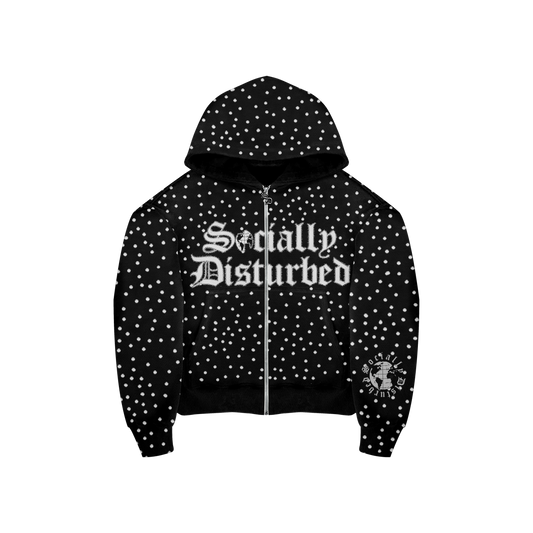 SD Rhinestone ZipUp